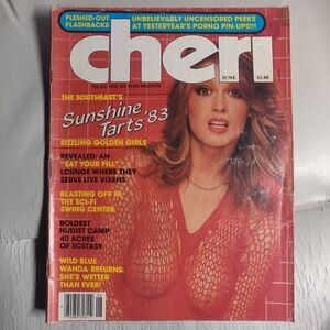Vintage Cheri Magazine June 1983